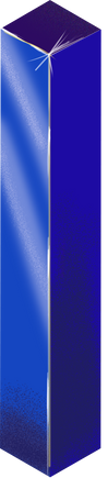 Gradient Glossy Buildable Surrealist Pillar